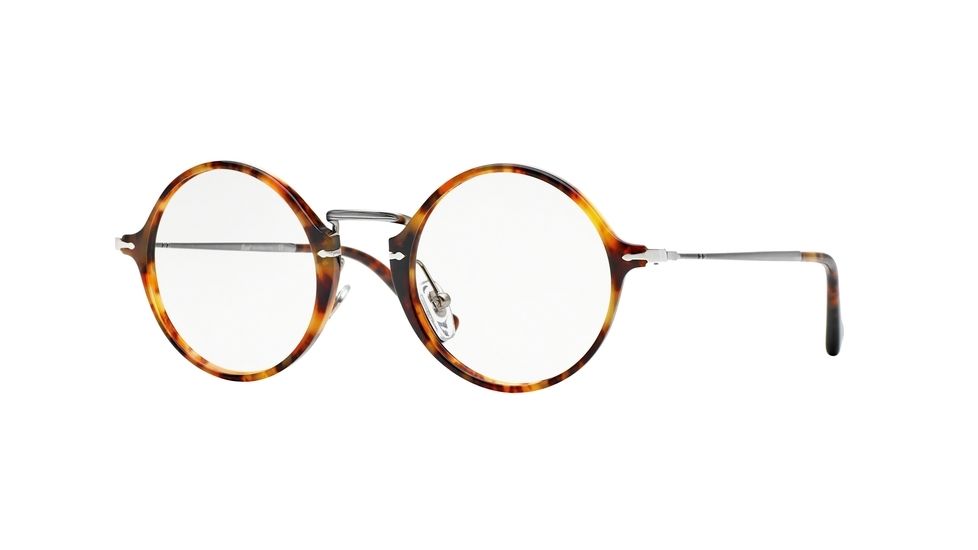 Persol PO3091V Bifocal Prescription Eyeglasses 108-47 - Light Havana Frame