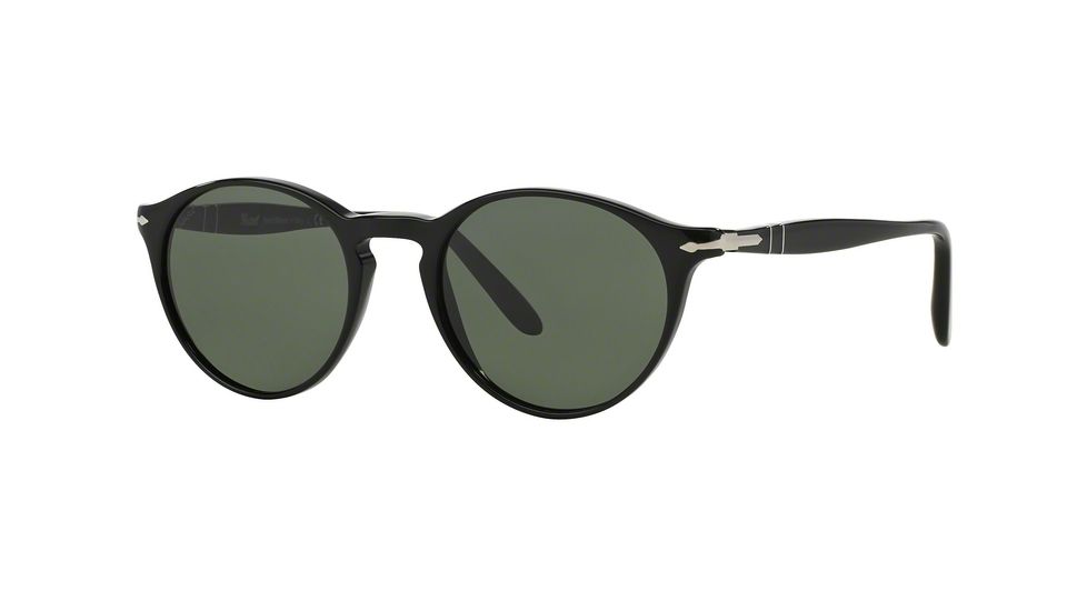 Persol PO3092SM Progressive Prescription Sunglasses PO3092SM-901431-50 - Lens Diameter 50 mm, Frame Color Black