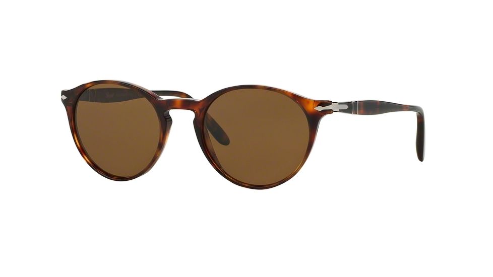 Persol PO3092SM Progressive Prescription Sunglasses PO3092SM-901557-50 - Lens Diameter 50 mm, Frame Color Havana