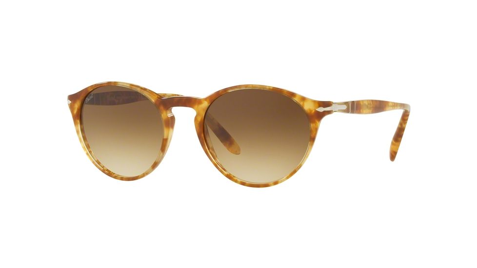 Persol PO3092SM Progressive Prescription Sunglasses PO3092SM-904851-50 - Lens Diameter 50 mm, Frame Color Spotted Brown Beige