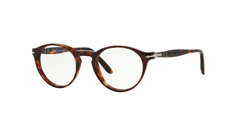 Persol PO3092V Progressive Prescription Eyeglasses 9015-46 - Havana Frame