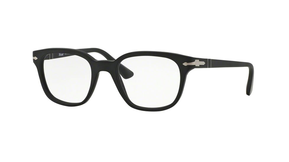 Persol PO3093V Progressive Prescription Eyeglasses 9000-48 - Black Frame