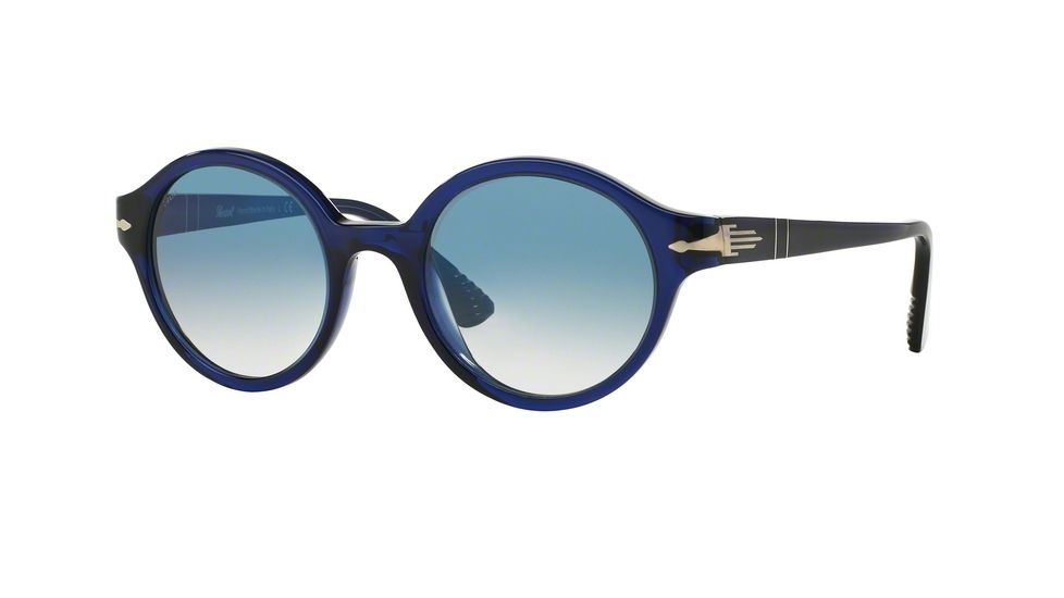 Persol PO3098S Sunglasses 181/3F-47 - Blue Frame, Blue Gradient Lenses