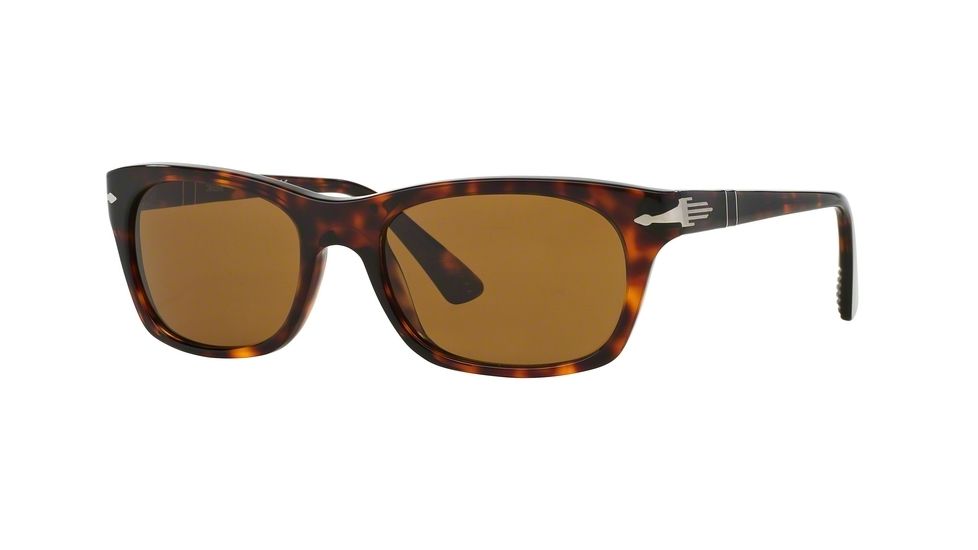 Persol PO3099S Bifocal Prescription Sunglasses PO3099S-24-33-56 - Lens Diameter 56 mm, Frame Color Havana