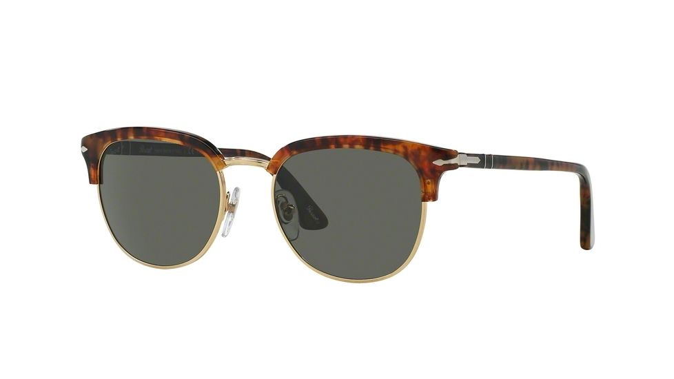 Persol PO3105S Bifocal Prescription Sunglasses PO3105S-108-58-51 - Lens Diameter 51 mm, Frame Color Caffe'