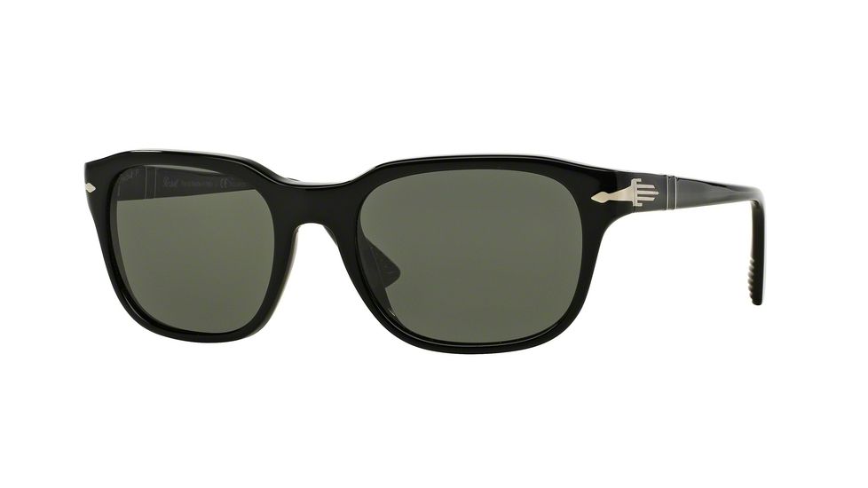 Persol PO3112S Bifocal Prescription Sunglasses PO3112S-95-58-53 - Lens Diameter 53 mm, Frame Color Black