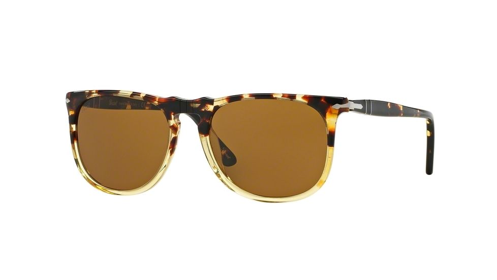 Persol PO3113S Sunglasses 102433-57 - Ebano E Oro Frame, Brown Lenses