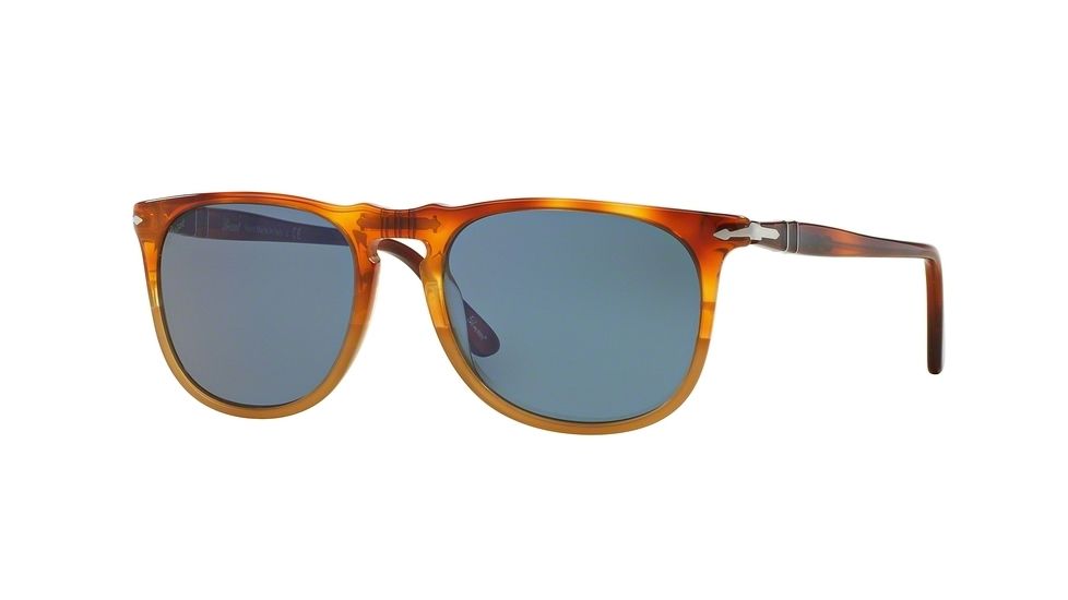Persol PO3113S Sunglasses 102556-54 - Resina E Sale Frame, Light Blue Lenses