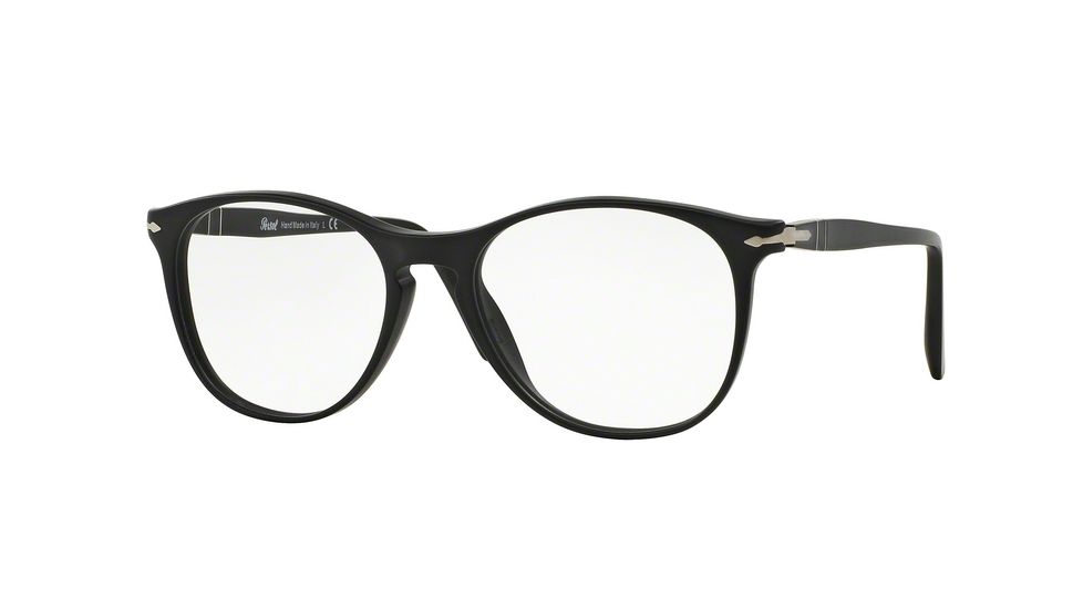 Persol PO3115V Bifocal Prescription Eyeglasses 9000-52 - Black Frame