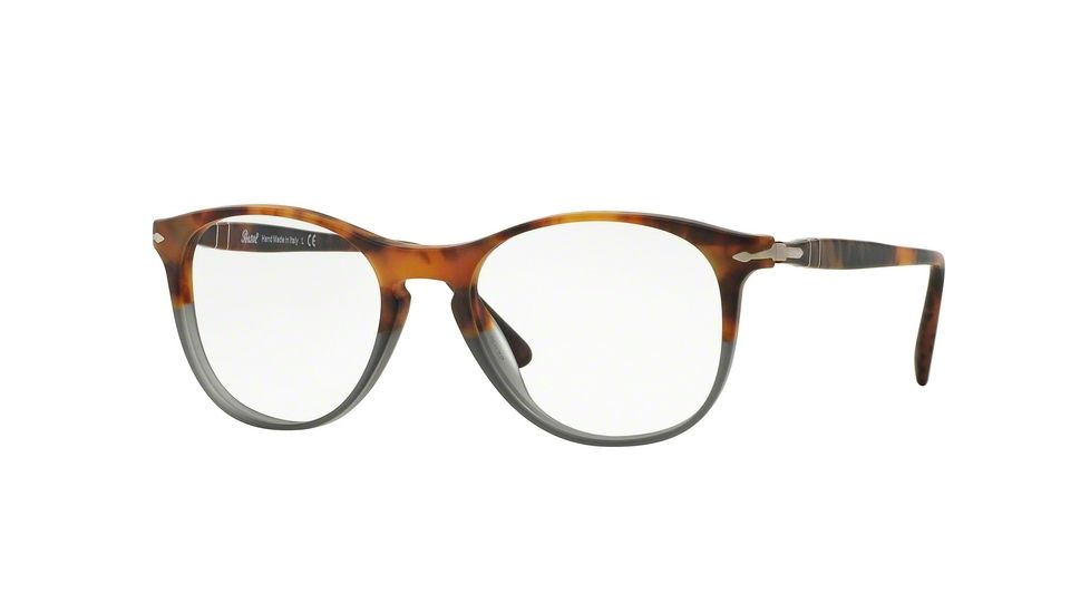 Persol PO3115V Bifocal Prescription Eyeglasses 9034-52 - Fuoco E Ardesia Frame