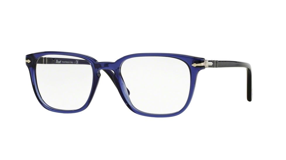 Persol PO3117V Single Vision Prescription Eyeglasses 1015-53 - Cobalto Frame