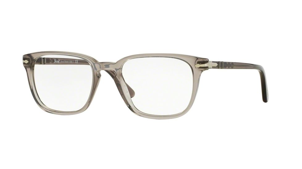 Persol PO3117V Single Vision Prescription Eyeglasses 1029-53 - Grey Frame