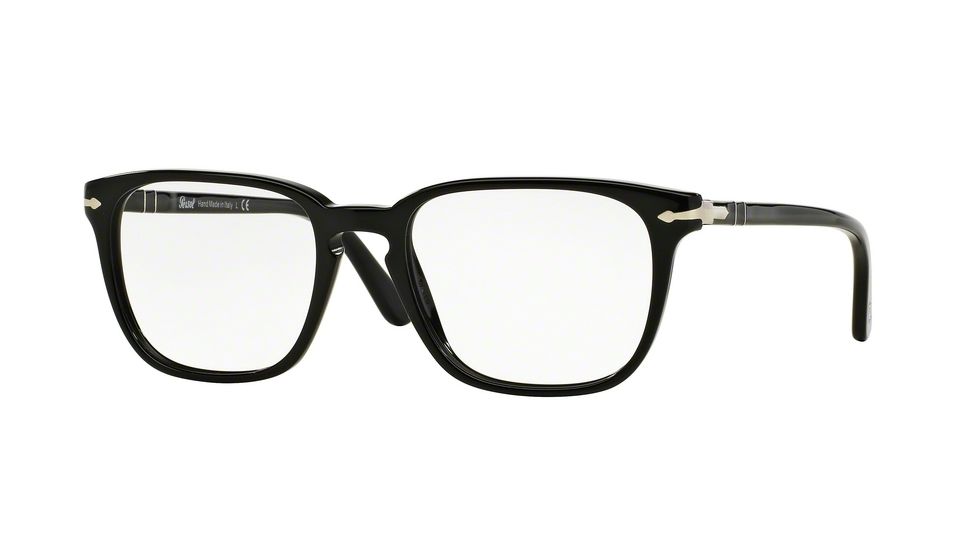Persol PO3117V Single Vision Prescription Eyeglasses 95-51 - Black Frame