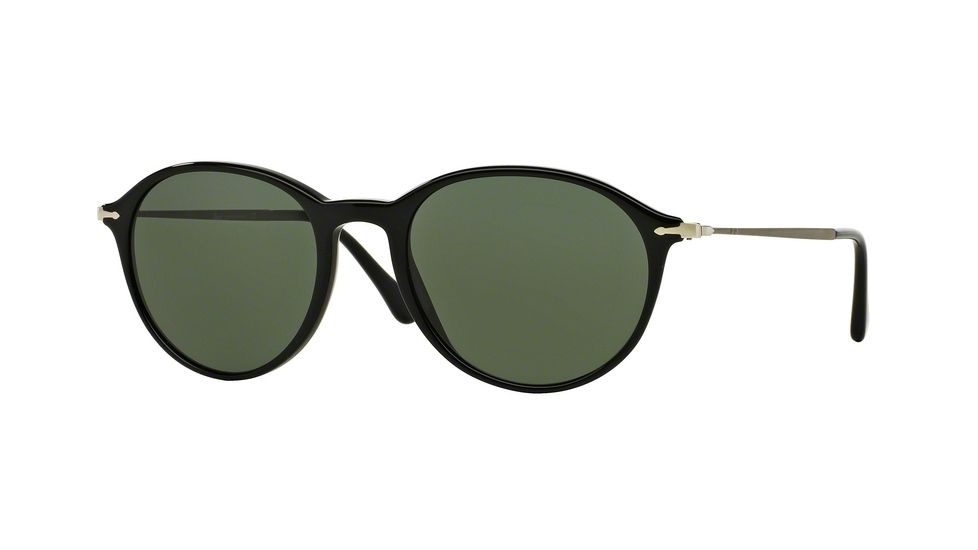 Persol PO3125S Bifocal Prescription Sunglasses PO3125S-95-31-49 - Lens Diameter 49 mm, Frame Color Black