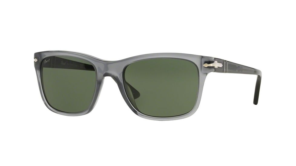 Persol PO3135S Progressive Prescription Sunglasses PO3135S-103631-52 - Lens Diameter 52 mm, Frame Color Opal Grey