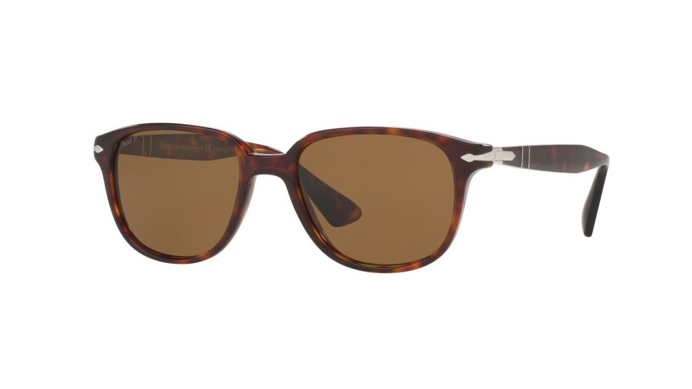 Persol PO3149S Progressive Prescription Sunglasses PO3149S-24-57-52 - Lens Diameter 52 mm, Frame Color Havana