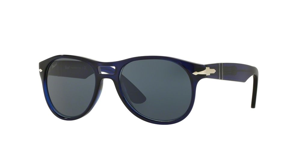 Persol PO3155S Sunglasses 1047R5-54 - Blue Frame, Azure Lenses