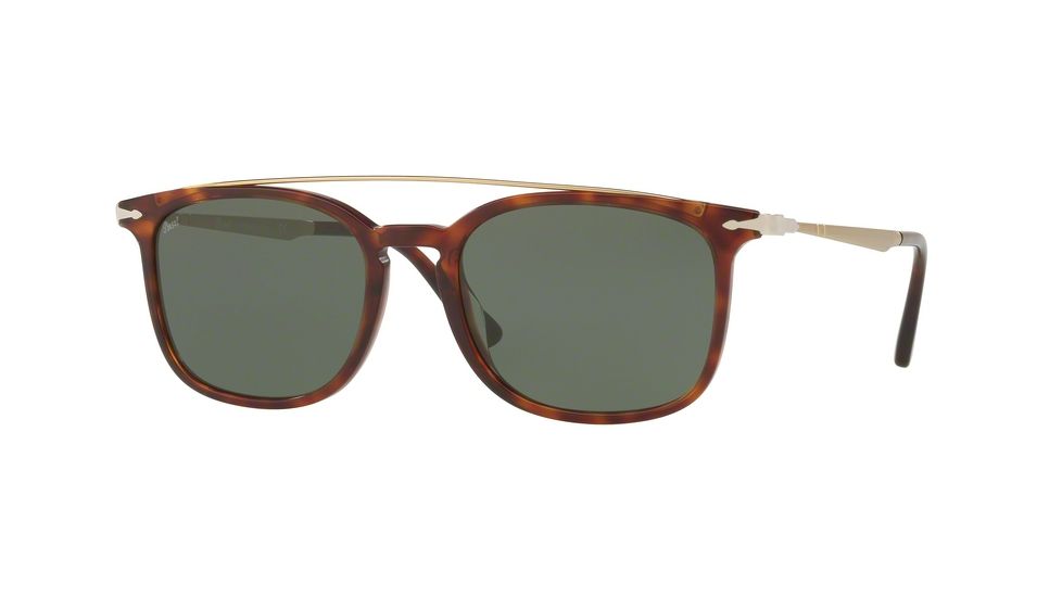 Persol PO3173S Progressive Prescription Sunglasses PO3173S-24-31-54 - Lens Diameter 54 mm, Frame Color Havana