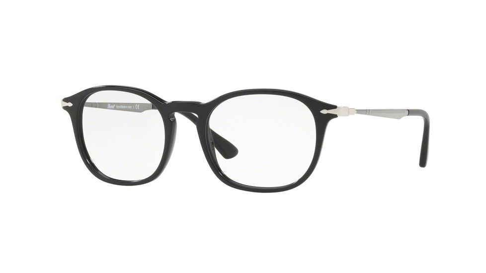 Persol PO3179V Progressive Prescription Eyeglasses 95-49 - Black Frame