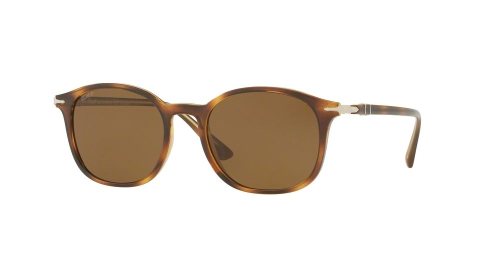 Persol PO3182S Progressive Prescription Sunglasses PO3182S-104357-51 - Lens Diameter 51 mm, Frame Color Havana