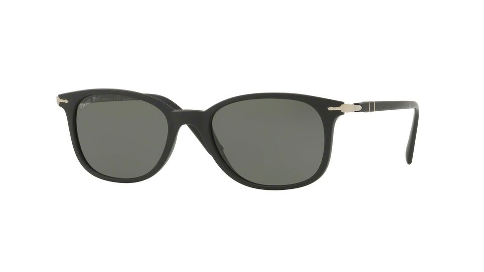 Persol PO3183S Progressive Prescription Sunglasses PO3183S-104258-52 - Lens Diameter 52 mm, Frame Color Matte Black
