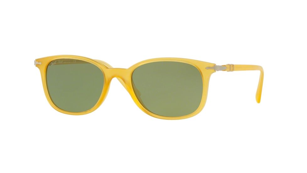 Persol PO3183S Progressive Prescription Sunglasses PO3183S-10484E-52 - Lens Diameter 52 mm, Frame Color Matte Yellow