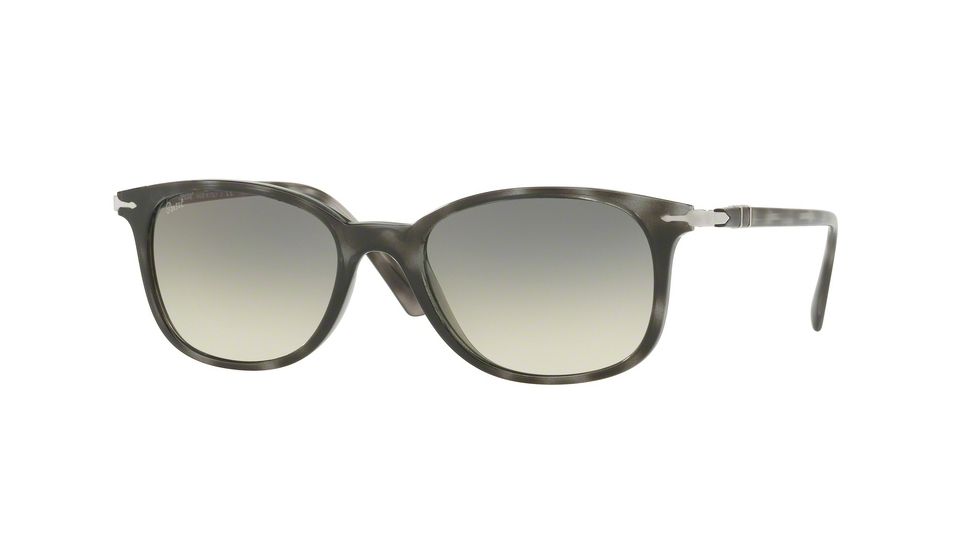 Persol PO3183S Progressive Prescription Sunglasses PO3183S-105332-52 - Lens Diameter 52 mm, Frame Color Grey Smoke