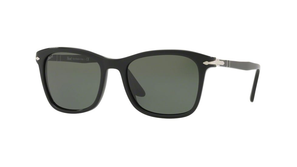 Persol PO3192S Progressive Prescription Sunglasses PO3192S-95-31-54 - Lens Diameter 54 mm, Frame Color Black