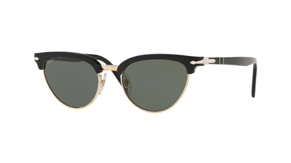 Persol PO3198S Prescription Sunglasses PO3198S-95-31-51 - Lens Diameter 51 mm, Frame Color Black