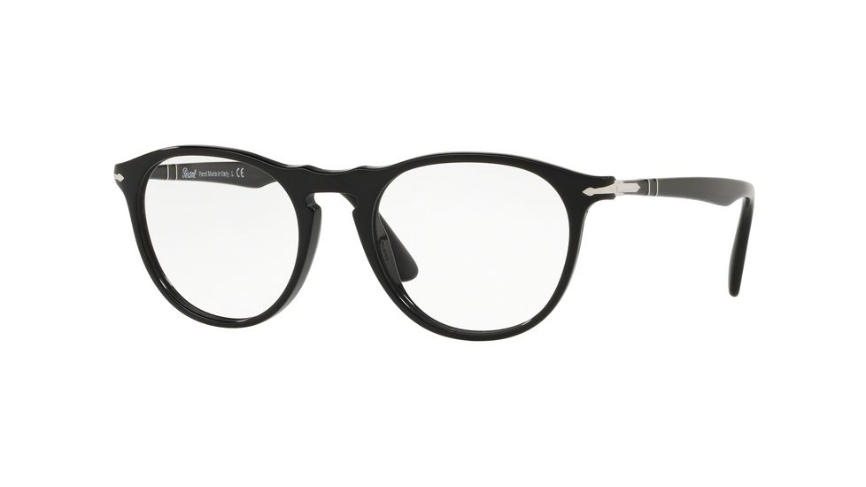 Persol PO3205V Eyeglass Frames 95-49 - Black Frame