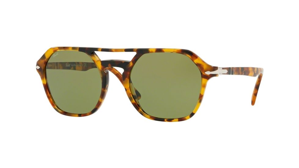 Persol PO3206S Progressive Prescription Sunglasses PO3206S-10524E-51 - Lens Diameter 51 mm, Frame Color Madreterra
