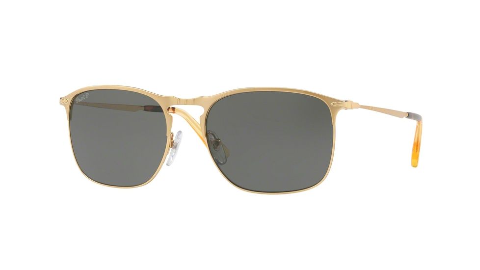 Persol PO7359S Progressive Prescription Sunglasses PO7359S-106958-55 - Lens Diameter 55 mm, Frame Color Matte Gold/Gold