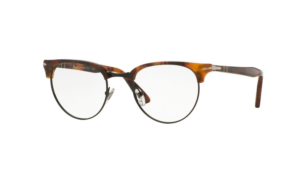 Persol PO8129V Progressive Prescription Eyeglasses 108-48 - Caffe' Frame