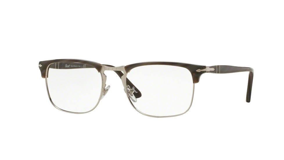 Persol PO8359V Bifocal Prescription Eyeglasses 1045-51 - Dark Horn Frame