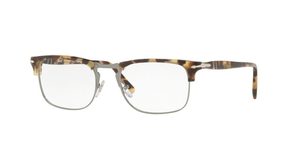 Persol PO8359V Bifocal Prescription Eyeglasses 1056-53 - Brown/beige Tortoise Frame