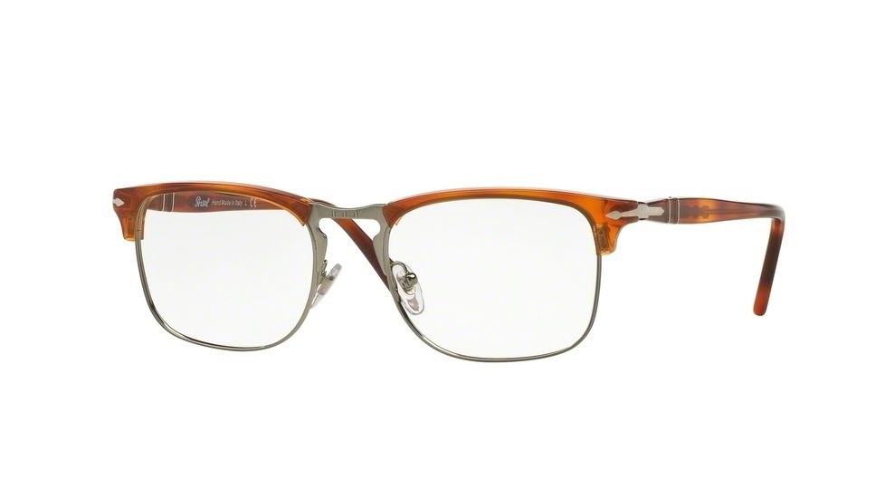 Persol PO8359V Bifocal Prescription Eyeglasses 96-51 - Terra Di Siena Frame