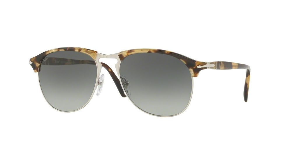Persol PO8649S Bifocal Prescription Sunglasses PO8649S-105671-53 - Lens Diameter 53 mm, Frame Color Brown/beige Tortoise