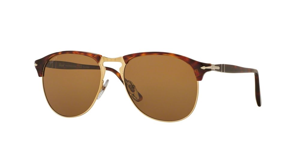 Persol PO8649S Bifocal Prescription Sunglasses PO8649S-24-57-56 - Lens Diameter 56 mm, Frame Color Havana