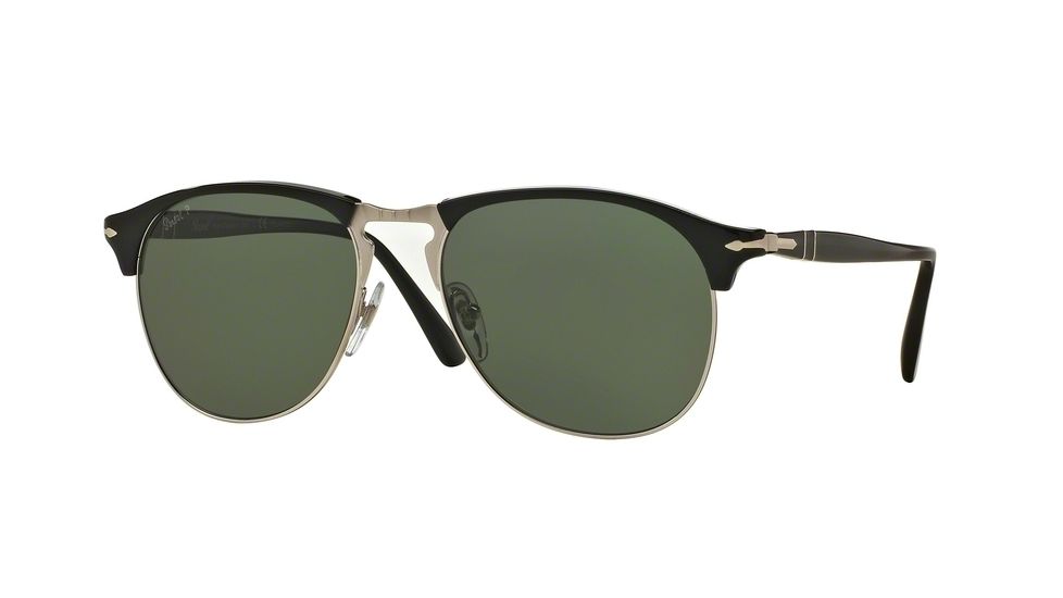 Persol PO8649S Bifocal Prescription Sunglasses PO8649S-95-58-53 - Lens Diameter 53 mm, Frame Color Black