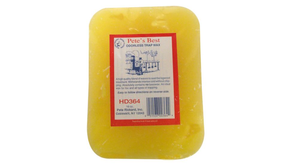 Pete Rickard Pete's Best Trap Wax, Yellow Odorless 1 lb. HD364