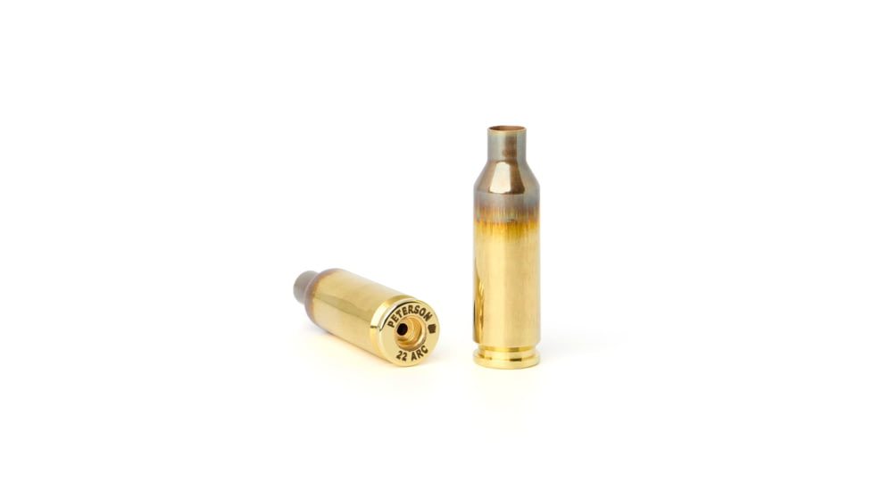 Peterson Cartridge 22 ARC Brass Rifle Brass Casing