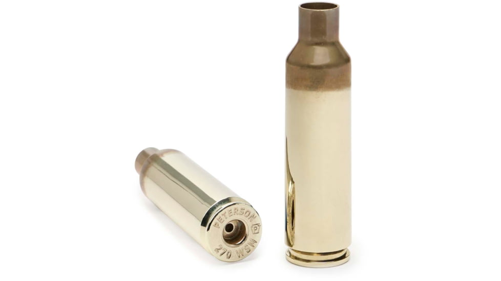 Peterson Cartridge .270 Winchester Short Magnum Rifle Brass