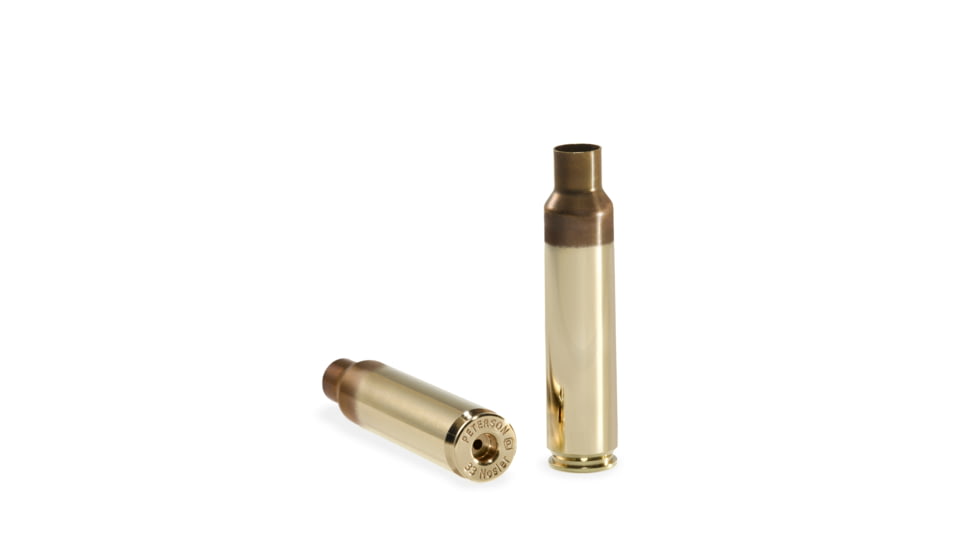 Peterson Cartridge .33 Nosler Rifle Brass, 50 Piece, 40032-R