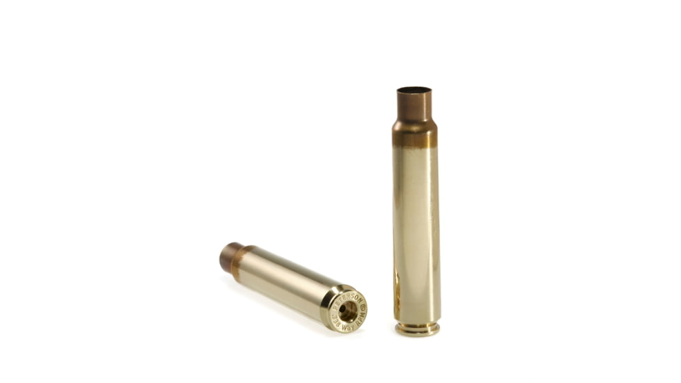 Peterson Cartridge .338 Weatherby Rebated Precision Magnum Rifle Brass, 50 Piece, 40067-R