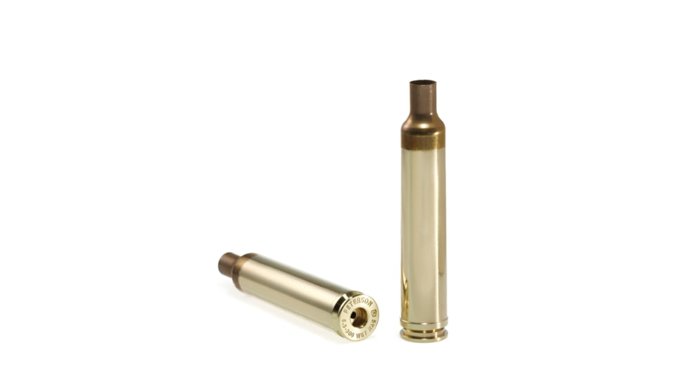 Peterson Cartridge 6.5-300 Weatherby Magnum Rifle Brass, 50 Piece, 40059-R