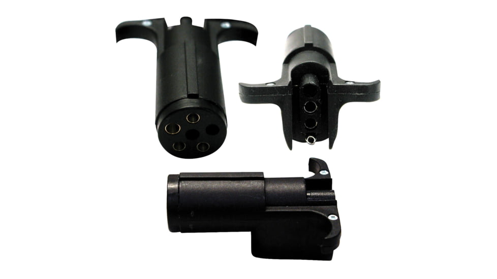 Peterson Manufacturing 6 Way Round To 4 Way Flat Connector, V5413