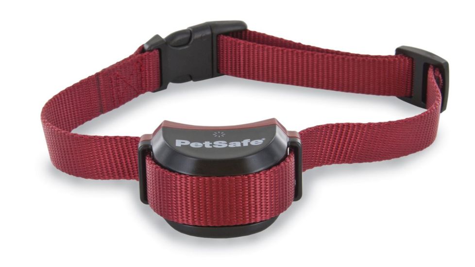 Petsafe Stubborn Dog Wireless Receiver Collar, For Dogs 5lbs and Up/Fits Neck size 6-28in, Red PIF00-13672