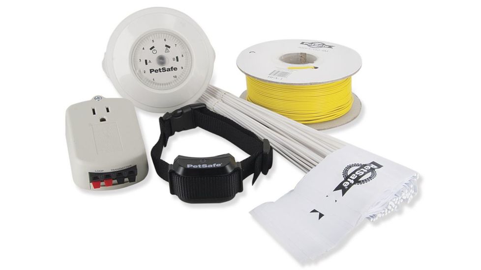 Petsafe YardMax Rechargeable In-Ground Fence, For Dogs 5lbs and Up/Fits Neck Size 6-28in PIG00-11115