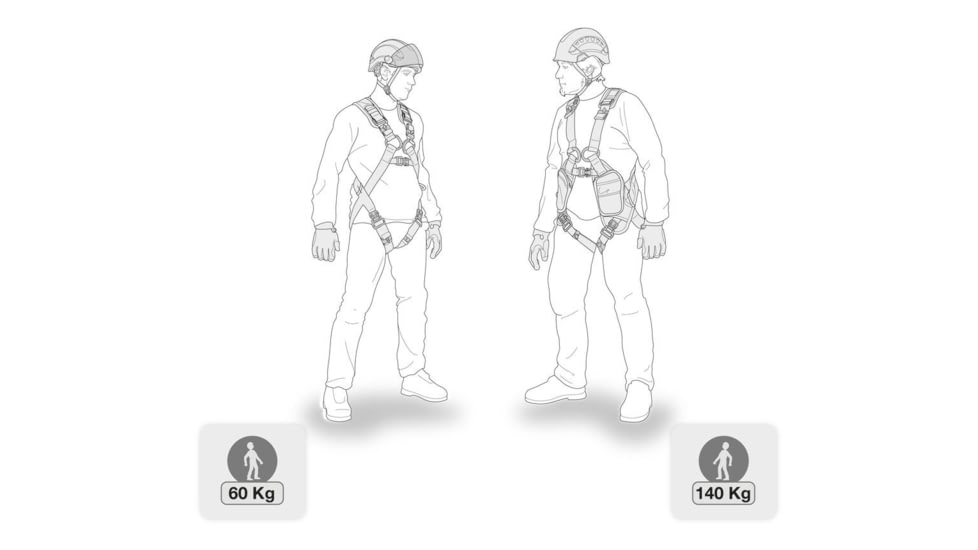Petzl Absorbica Tie-Back MGO International Lanyard, 183 cm, L015BB00