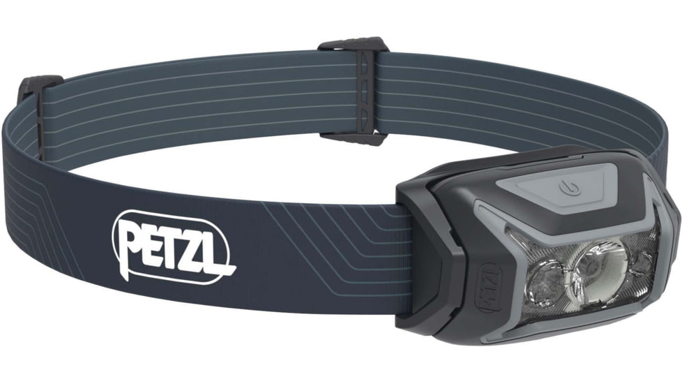 Petzl Actik 450 Lumen Headlamp, Grey, E063AA00